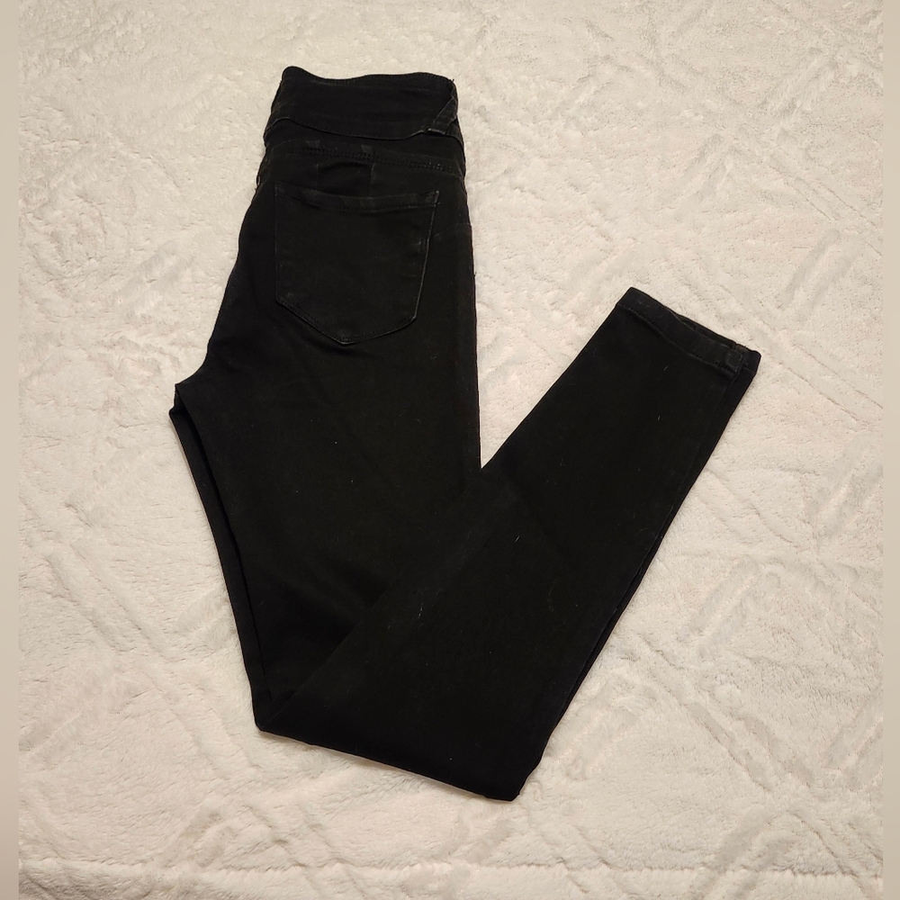 Blue Savvy Black Jeans